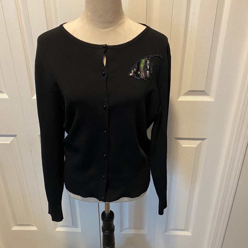 Guy Harvey Women’s Size XL Cardigan